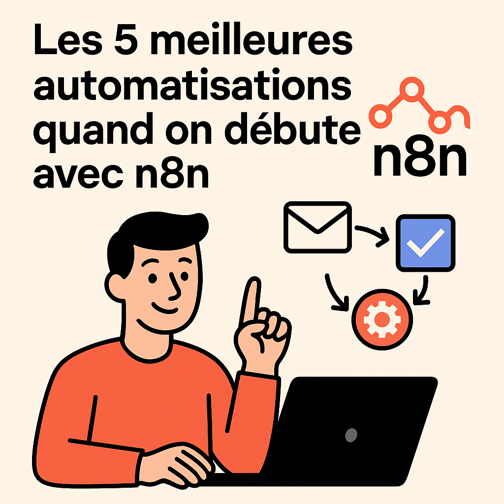 Les 5 meilleures automatisations quand on débute avec n8n