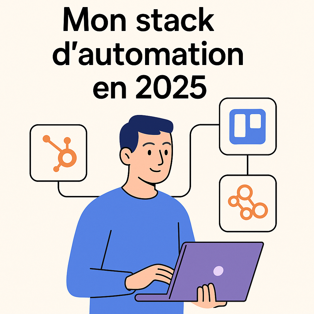 Mon stack d’automation en 2025 (ce que j’utilise vraiment)