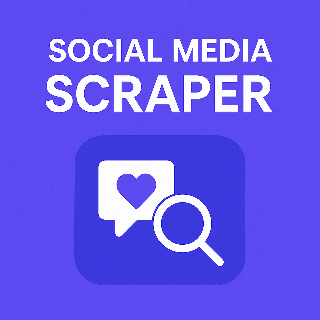 Social Media Scraper