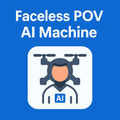 Faceless POV AI Machine