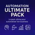 🔥 Automation Ultimate Pack – Le pack ultime pour automatiser ton business - Tous les Workflows dans un pack !